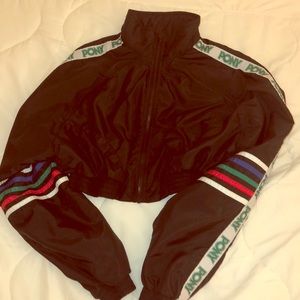 Cropped Pony Wind Breaker